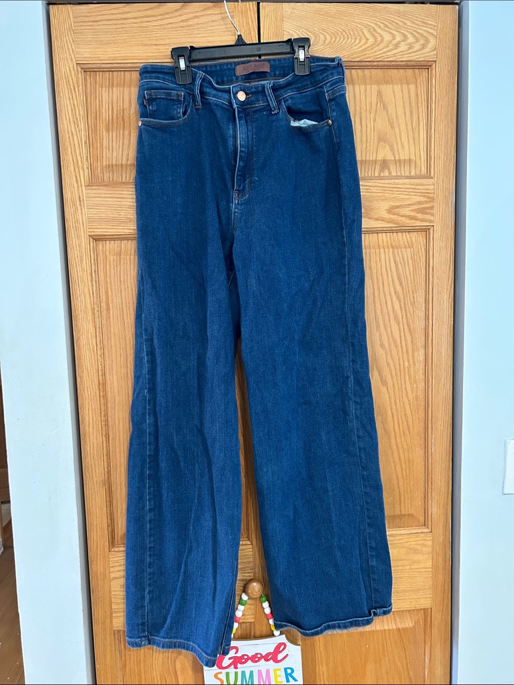 Judy Blue High-Rise Wide Leg Jeans